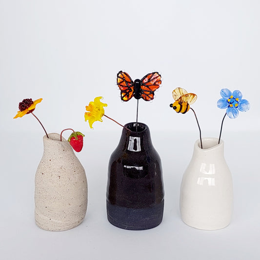 NEW!! Glass Art - Locally Made Ceramic Vases