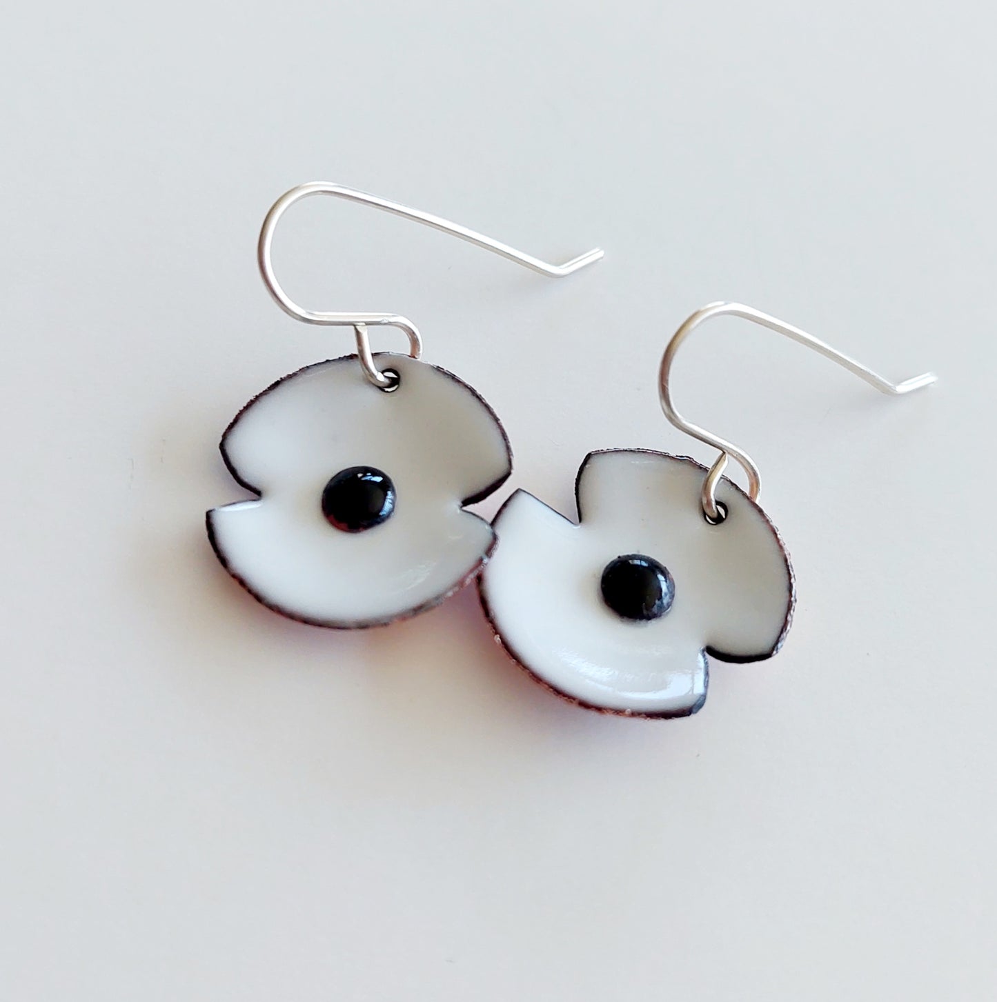 BESTSELLER!! Anzac Range - Red Enamel Poppy Earrings